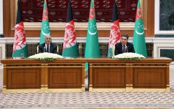 افغانستان و ترکمنستان هفت موافقت‌نامۀ همکاری امضا کردند