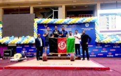 پنج مدال نقره و برونز دستآورد افغانستان در رقابت‌های بین‌المللی وزنه‌برداری
