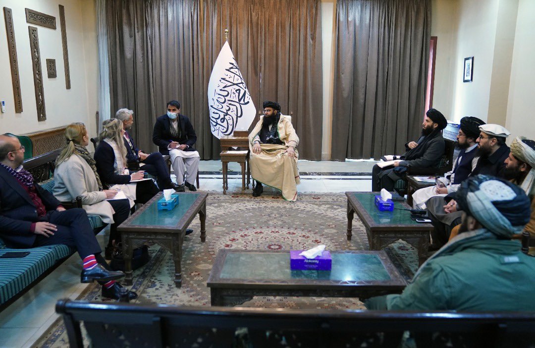 معاون ادارۀ طالبان: ناروی در به‌رسمیت شناسی طالبان پیش‌قدم شود